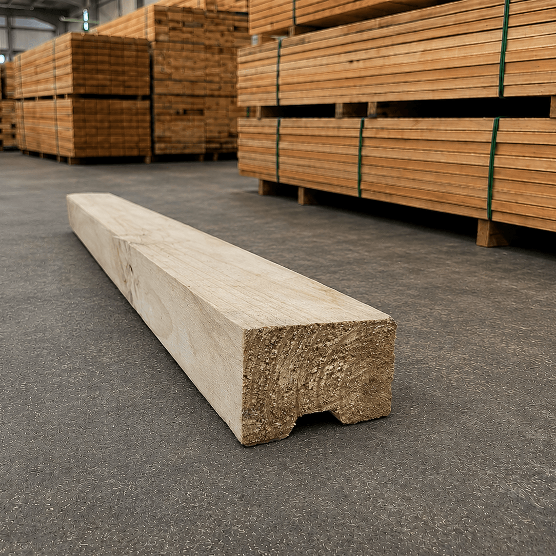 Timber Bearer Grooved 70 x 45mm - Up to 900mm