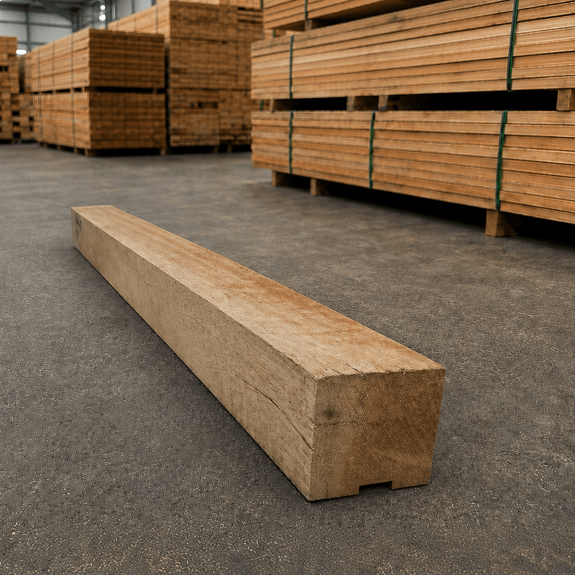 Timber Bearer Grooved 70 x 70mm - Up to 750mm