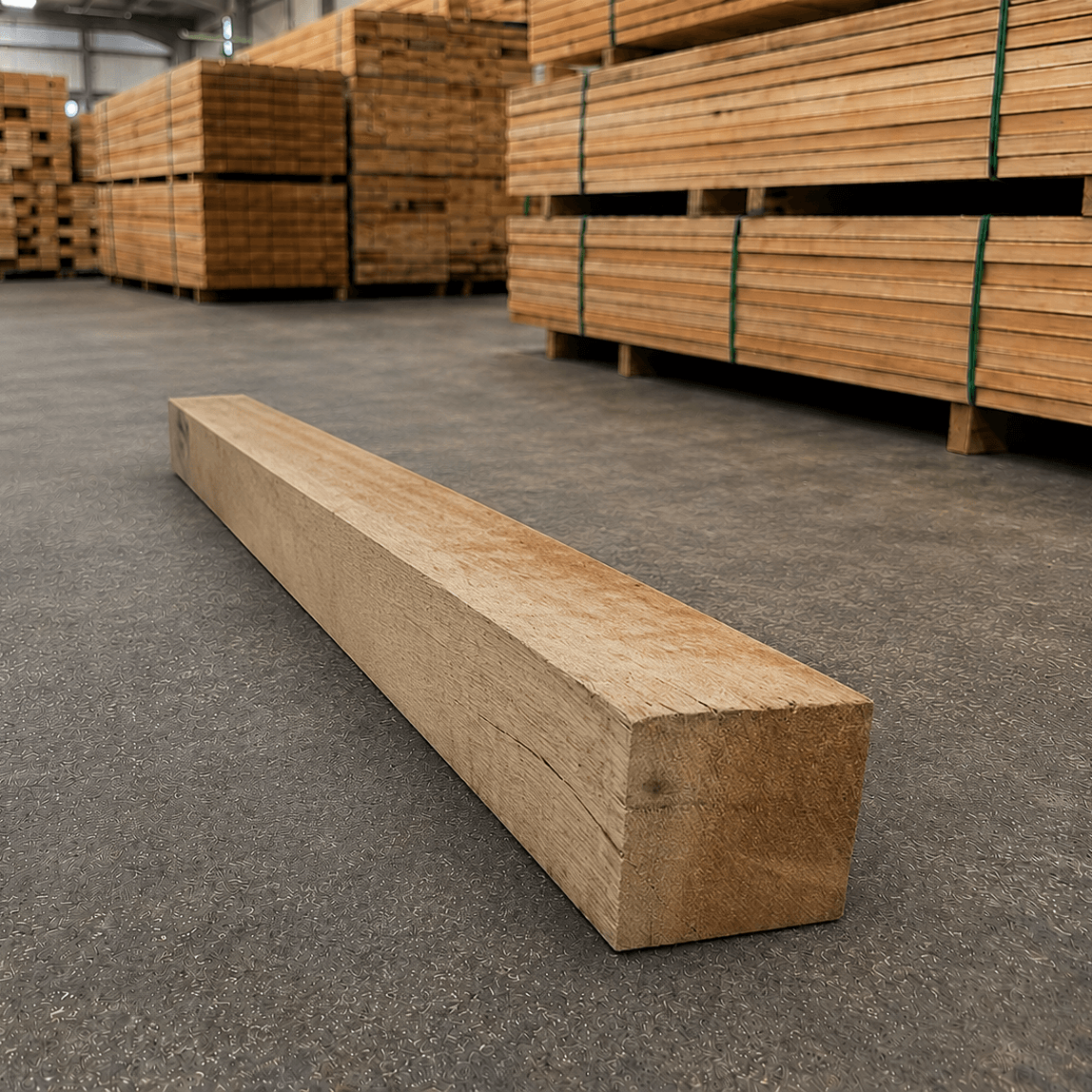 Timber Bearer Ungrooved 70 x 70mm - Up to 750mm